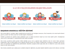 Tablet Screenshot of basarananaokulu.com